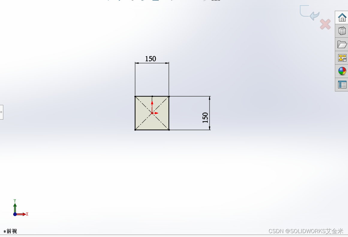 solidworks鼠标旁边有个小框